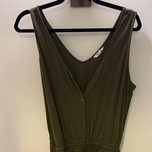Splendid Olive Green Jumpsuit